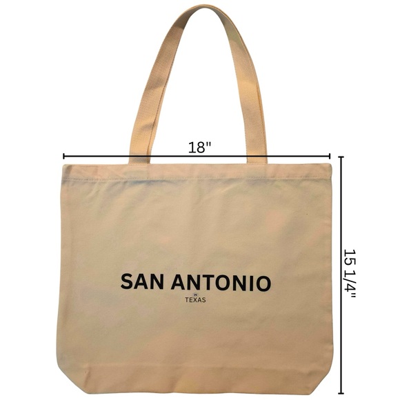 San Antonio Canvas Tote - Picture 2 of 3